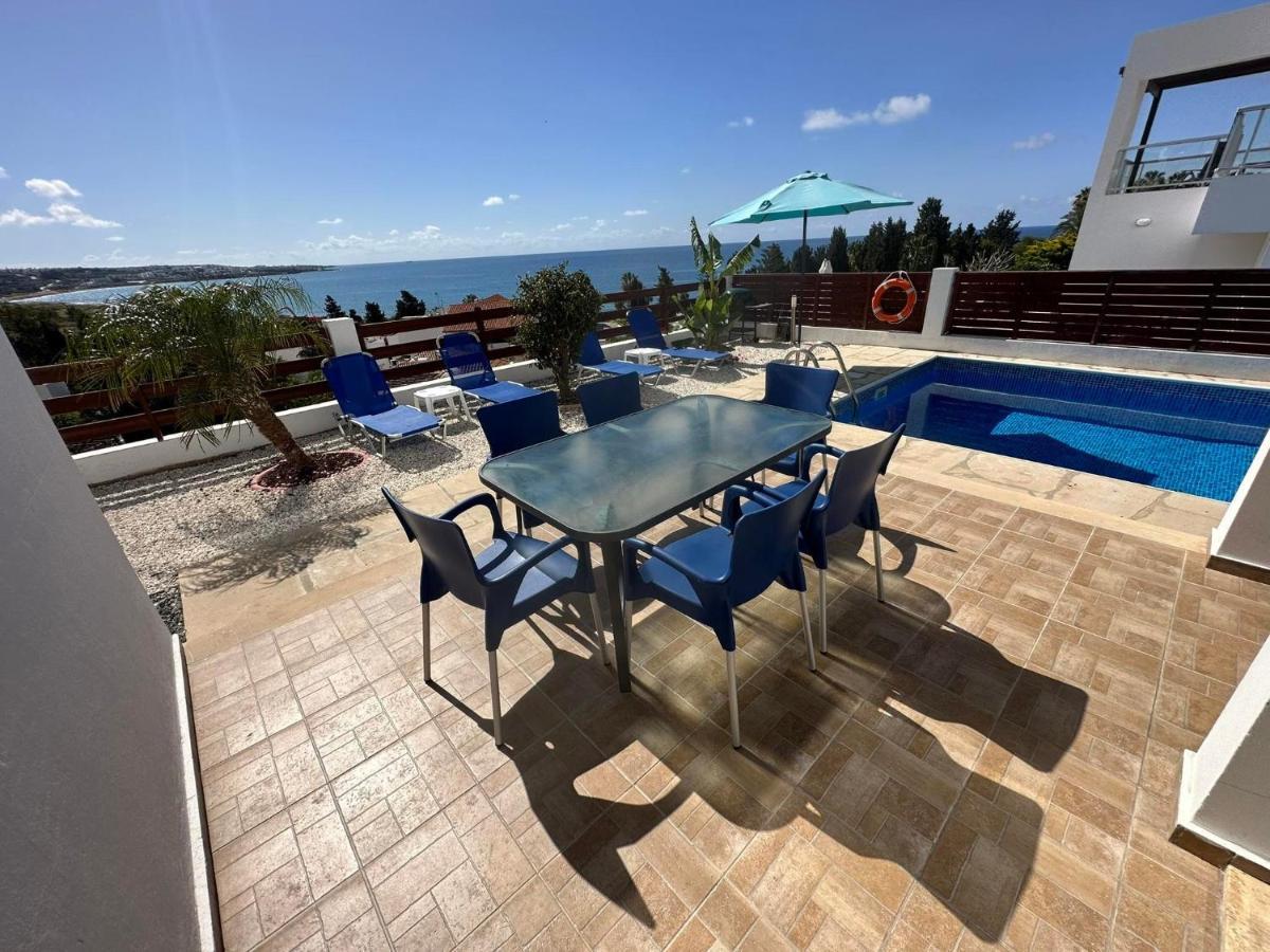 Villa Aqua Sunrise 1Km From Beach With Sea Views Coral Bay Exterior foto